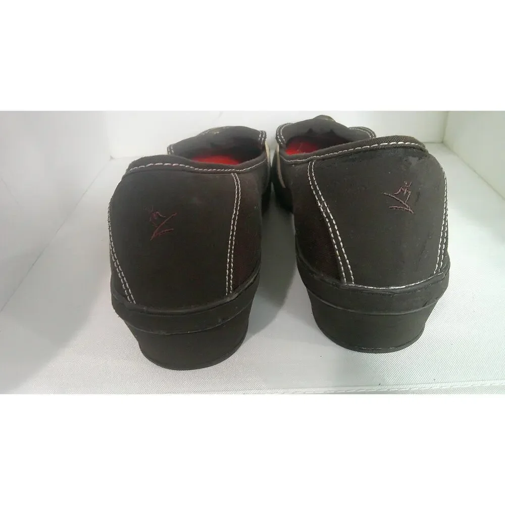 Grasshoppers Women's Brown Wedge Shoe Size 10